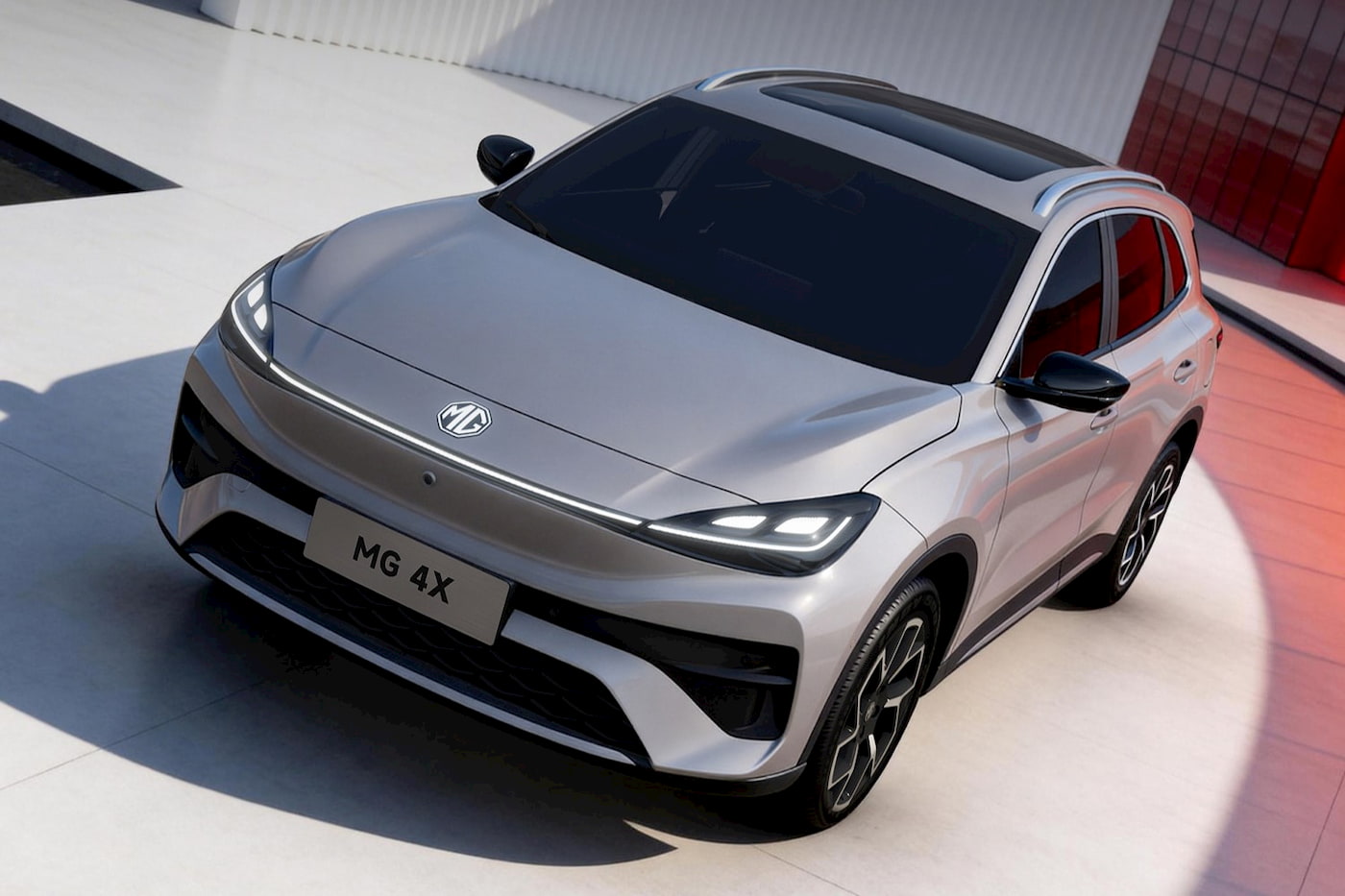 MG unveils its first electric SUV with a semi-solid-state EV battery